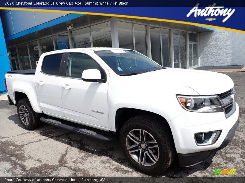 Summit White / Jet Black 2020 Chevrolet Colorado LT Crew Cab 4x4