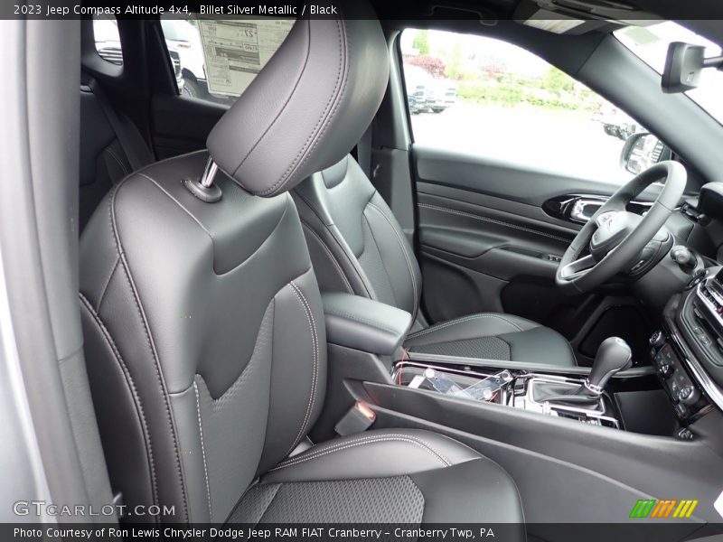 Front Seat of 2023 Compass Altitude 4x4
