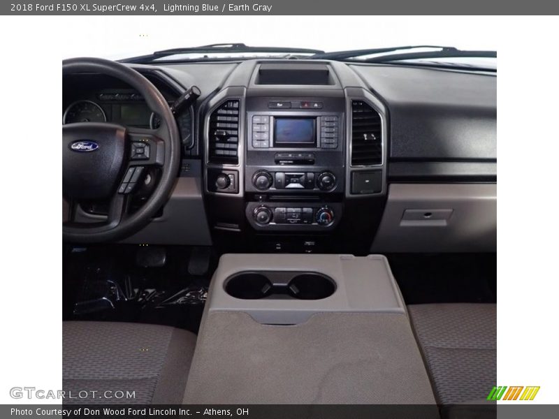 Lightning Blue / Earth Gray 2018 Ford F150 XL SuperCrew 4x4