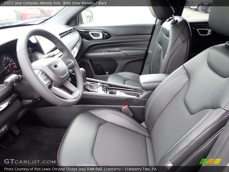 Front Seat of 2023 Compass Altitude 4x4