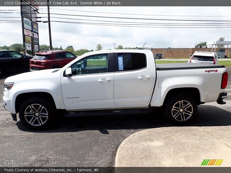 Summit White / Jet Black 2020 Chevrolet Colorado LT Crew Cab 4x4