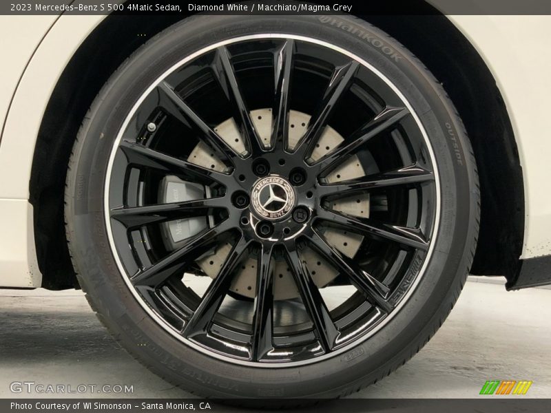 Diamond White / Macchiato/Magma Grey 2023 Mercedes-Benz S 500 4Matic Sedan
