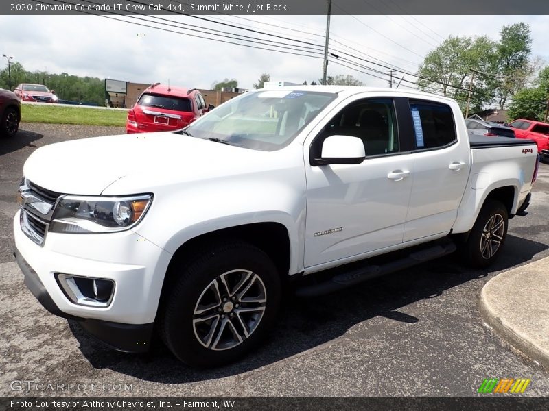 Summit White / Jet Black 2020 Chevrolet Colorado LT Crew Cab 4x4