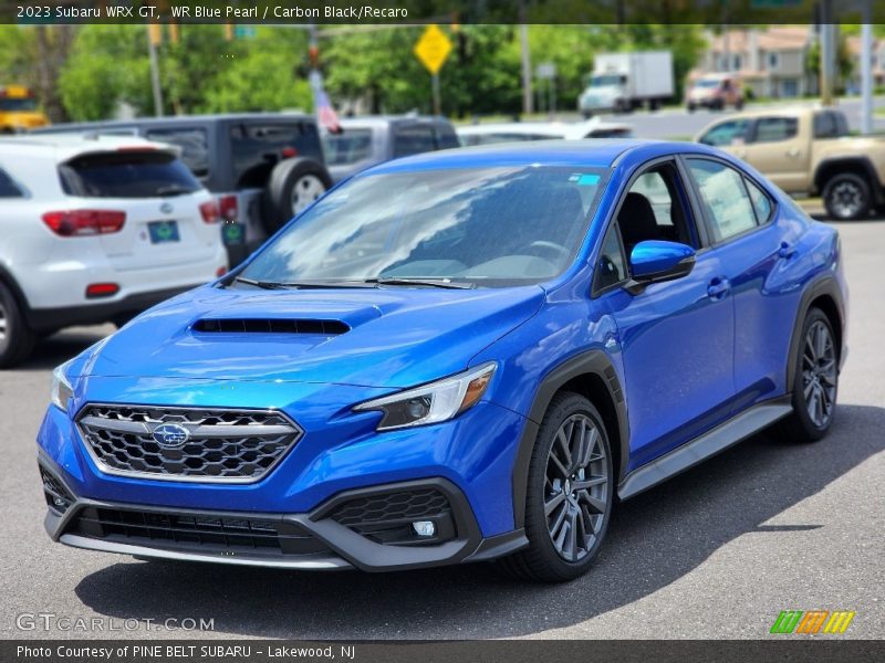 WR Blue Pearl / Carbon Black/Recaro 2023 Subaru WRX GT