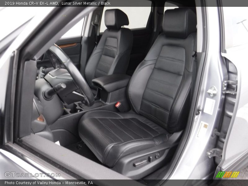 Lunar Silver Metallic / Black 2019 Honda CR-V EX-L AWD