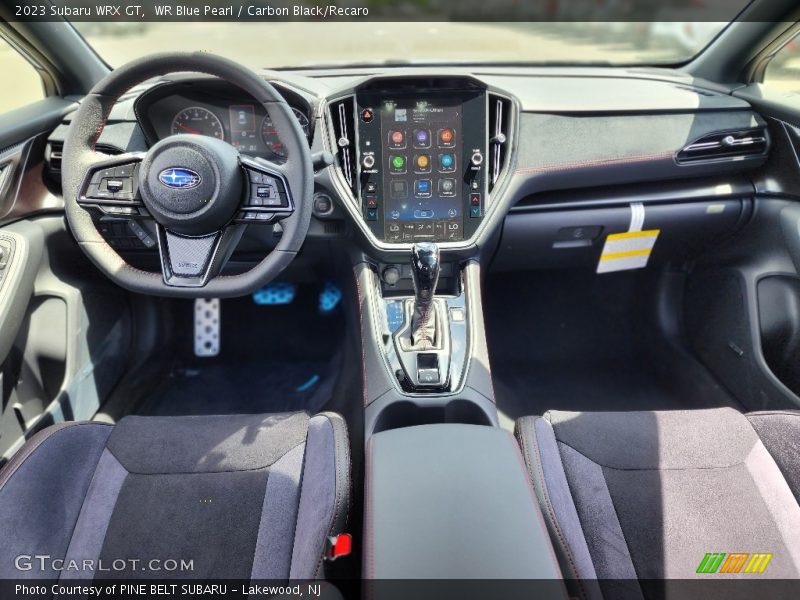 WR Blue Pearl / Carbon Black/Recaro 2023 Subaru WRX GT