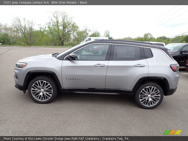 Billet Silver Metallic / Black 2023 Jeep Compass Limited 4x4