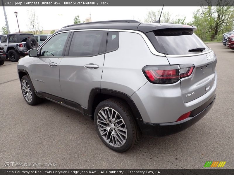 Billet Silver Metallic / Black 2023 Jeep Compass Limited 4x4