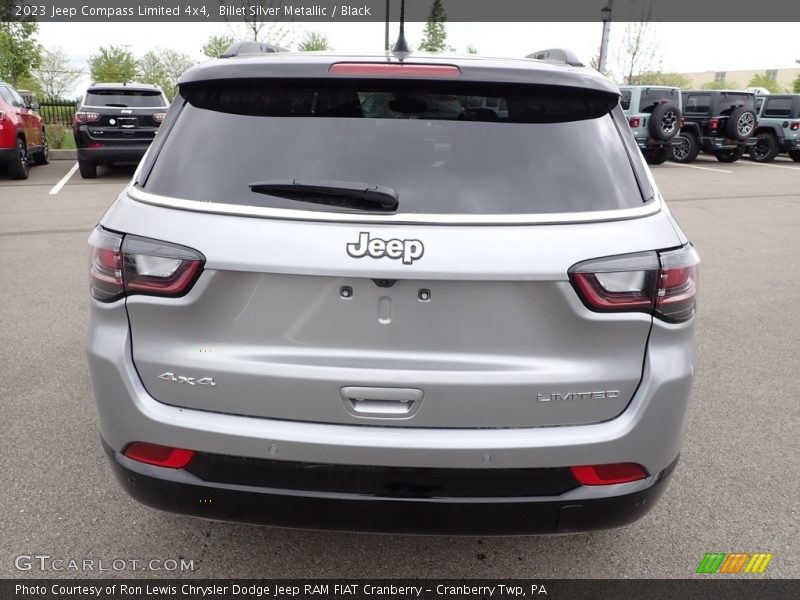Billet Silver Metallic / Black 2023 Jeep Compass Limited 4x4