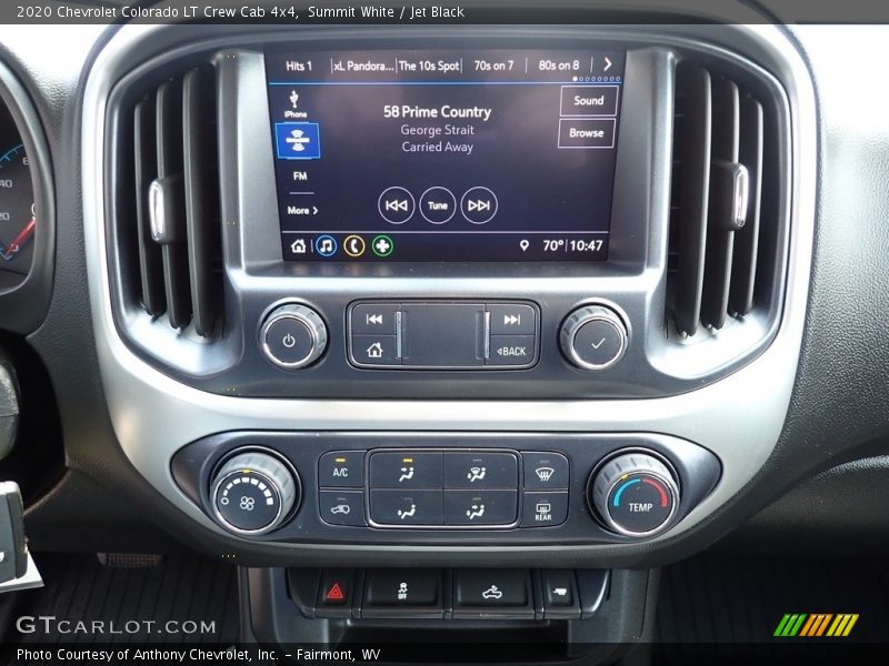 Summit White / Jet Black 2020 Chevrolet Colorado LT Crew Cab 4x4