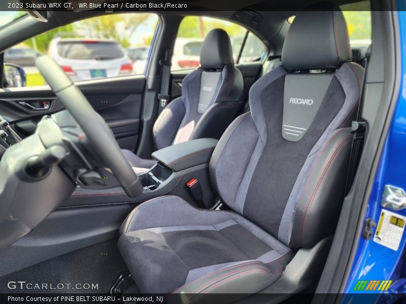 WR Blue Pearl / Carbon Black/Recaro 2023 Subaru WRX GT