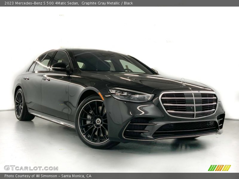 Graphite Gray Metallic / Black 2023 Mercedes-Benz S 500 4Matic Sedan