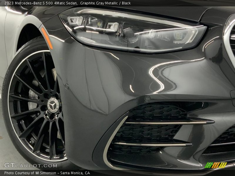 Graphite Gray Metallic / Black 2023 Mercedes-Benz S 500 4Matic Sedan