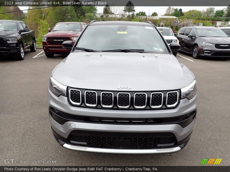 Billet Silver Metallic / Black 2023 Jeep Compass Limited 4x4