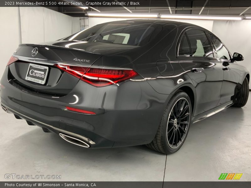 Graphite Gray Metallic / Black 2023 Mercedes-Benz S 500 4Matic Sedan