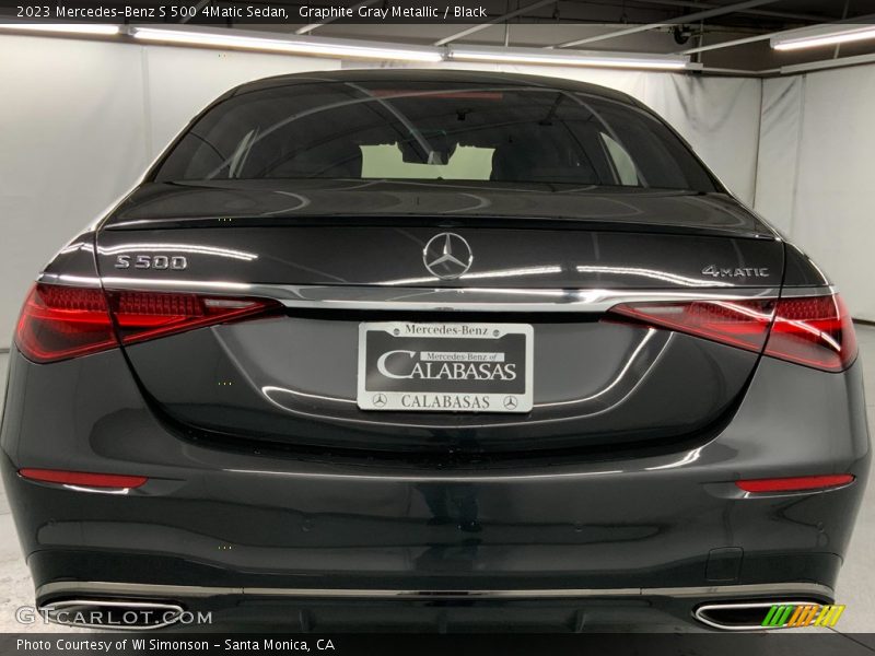 Graphite Gray Metallic / Black 2023 Mercedes-Benz S 500 4Matic Sedan