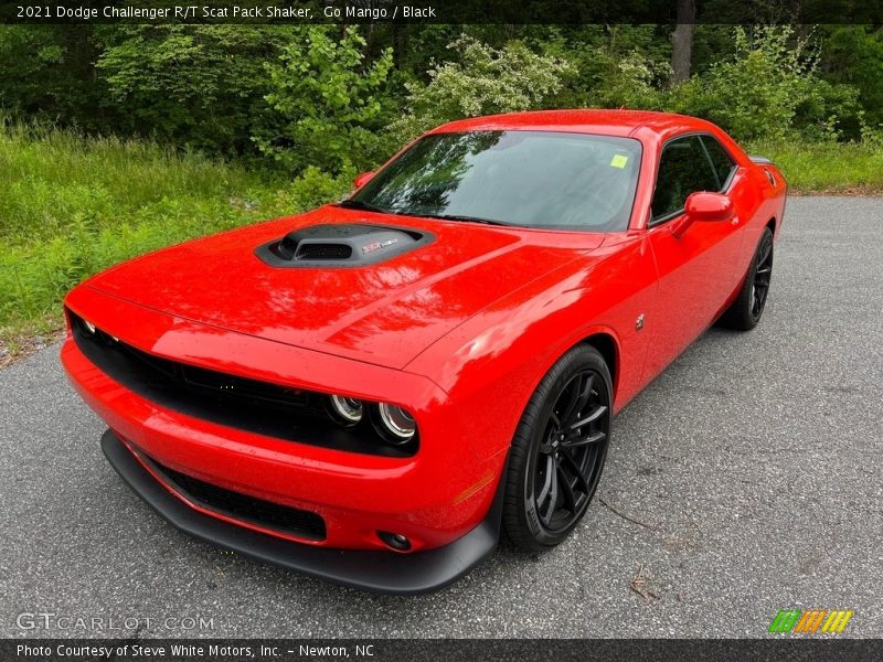 Go Mango / Black 2021 Dodge Challenger R/T Scat Pack Shaker