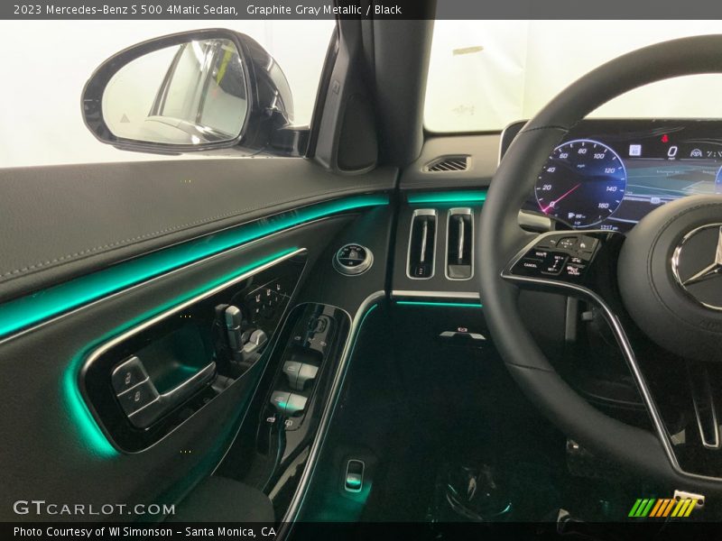 Graphite Gray Metallic / Black 2023 Mercedes-Benz S 500 4Matic Sedan