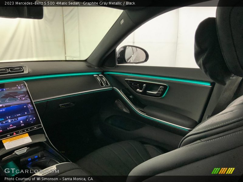 Graphite Gray Metallic / Black 2023 Mercedes-Benz S 500 4Matic Sedan