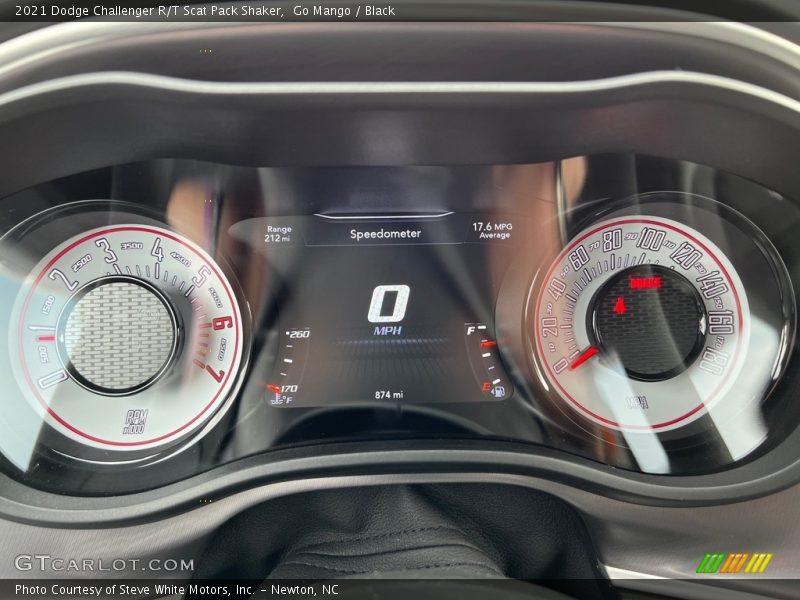  2021 Challenger R/T Scat Pack Shaker R/T Scat Pack Shaker Gauges