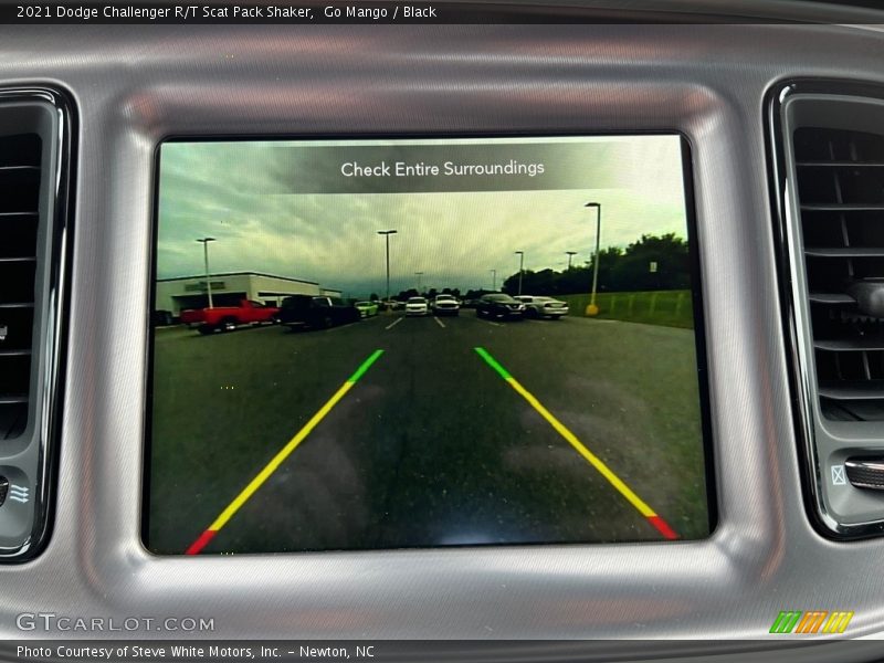 Go Mango / Black 2021 Dodge Challenger R/T Scat Pack Shaker