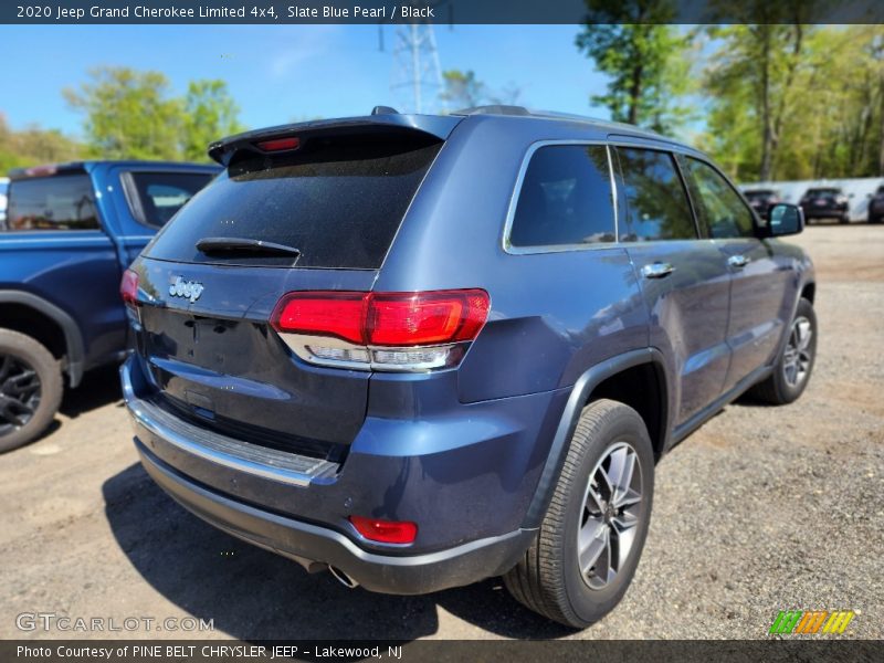 Slate Blue Pearl / Black 2020 Jeep Grand Cherokee Limited 4x4