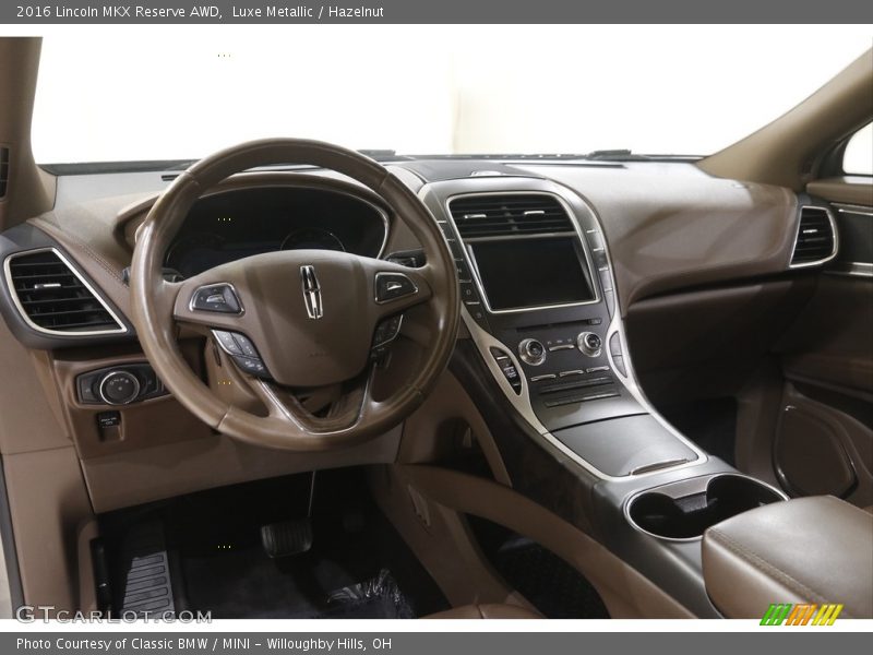 Dashboard of 2016 MKX Reserve AWD