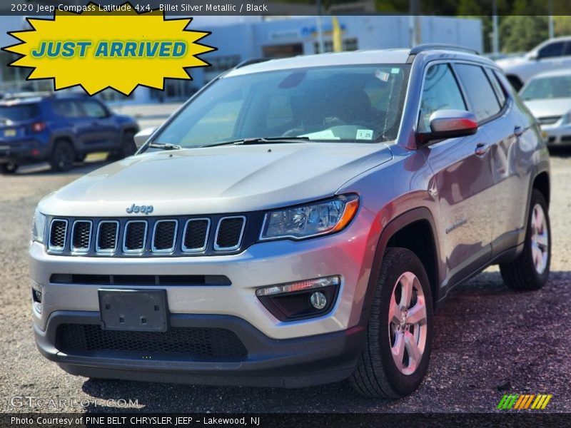 Billet Silver Metallic / Black 2020 Jeep Compass Latitude 4x4