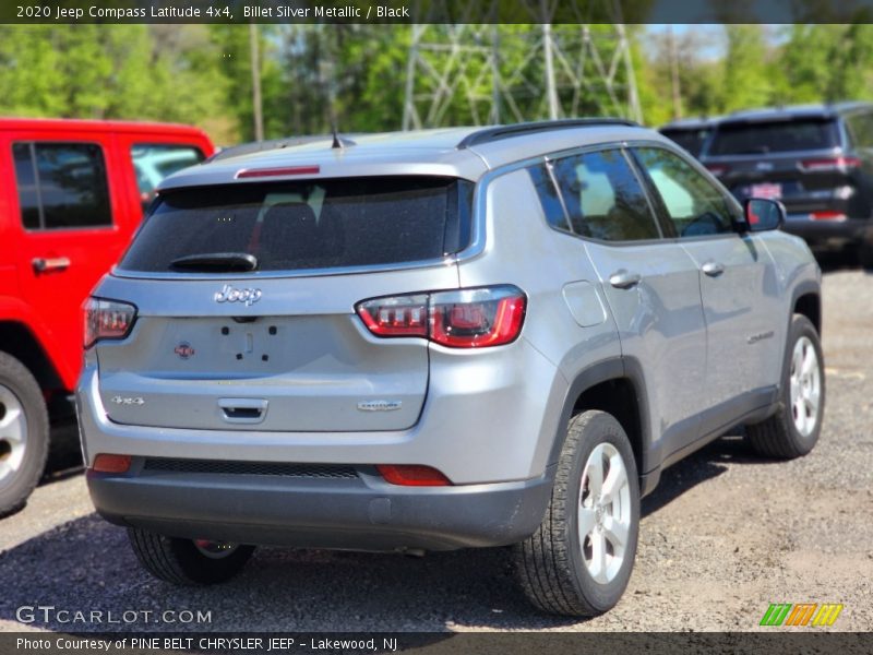 Billet Silver Metallic / Black 2020 Jeep Compass Latitude 4x4