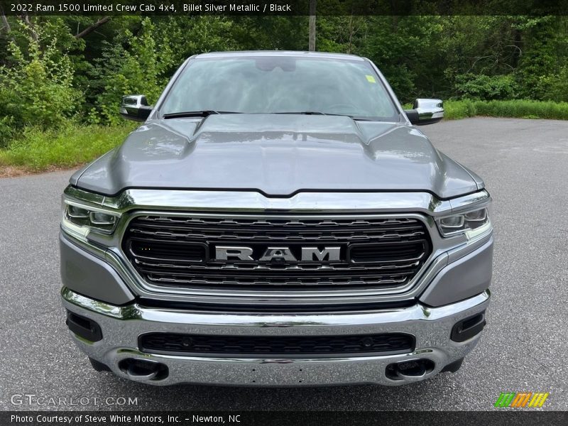 Billet Silver Metallic / Black 2022 Ram 1500 Limited Crew Cab 4x4