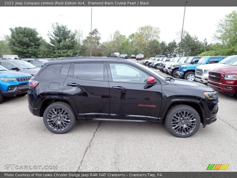  2023 Compass Limited (Red) Edition 4x4 Diamond Black Crystal Pearl