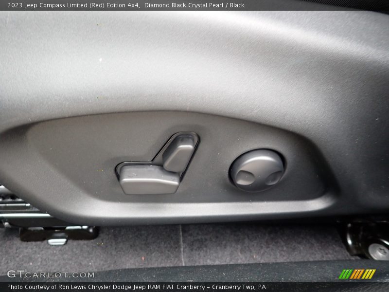 Diamond Black Crystal Pearl / Black 2023 Jeep Compass Limited (Red) Edition 4x4