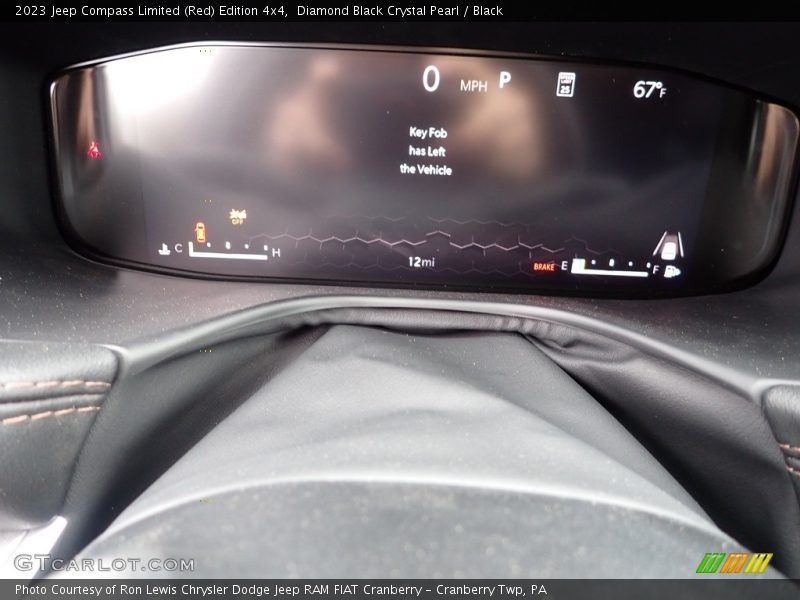  2023 Compass Limited (Red) Edition 4x4 Limited (Red) Edition 4x4 Gauges