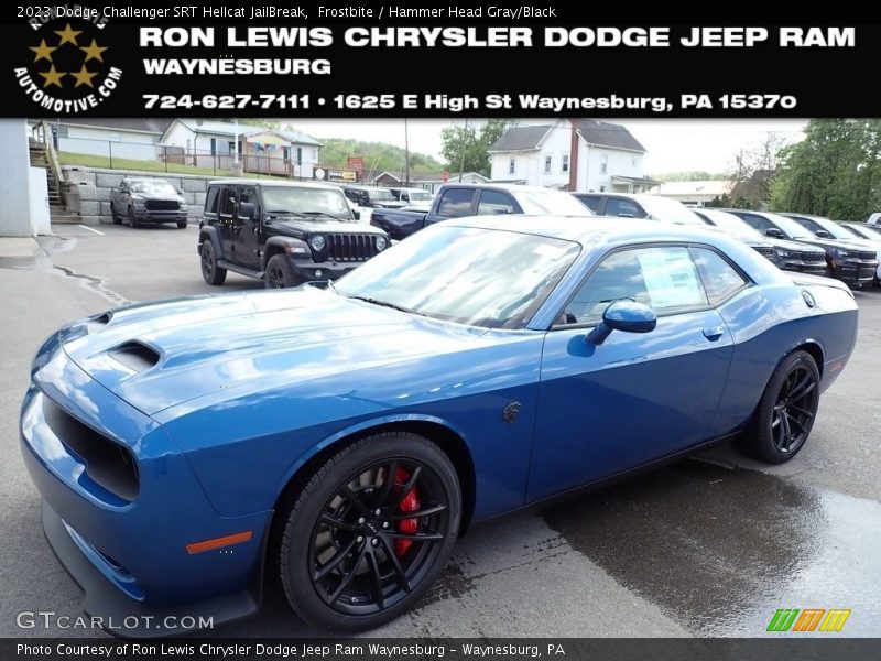 Frostbite / Hammer Head Gray/Black 2023 Dodge Challenger SRT Hellcat JailBreak