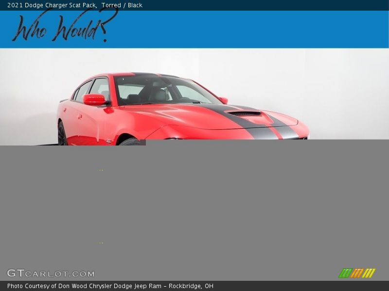 Torred / Black 2021 Dodge Charger Scat Pack