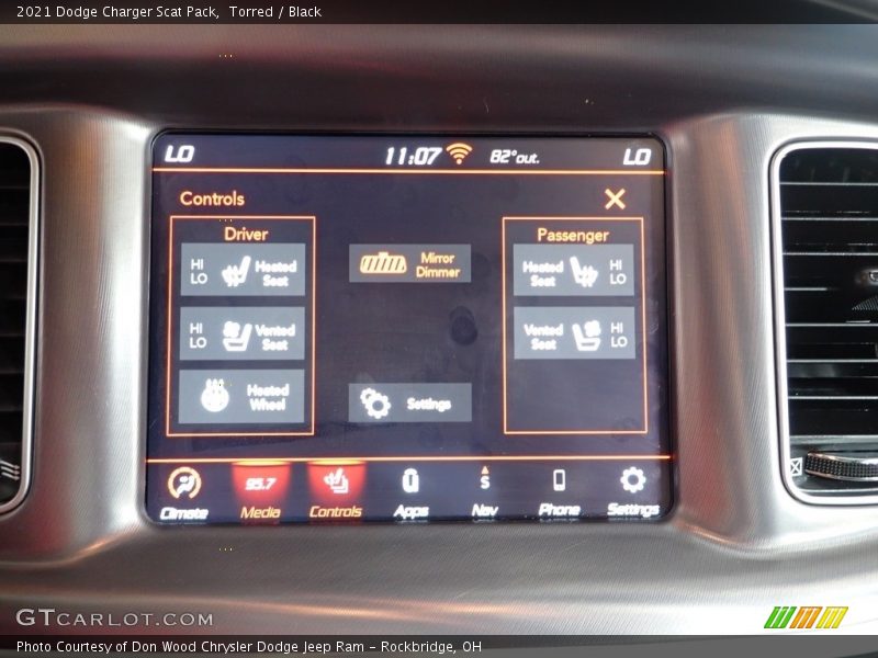Torred / Black 2021 Dodge Charger Scat Pack