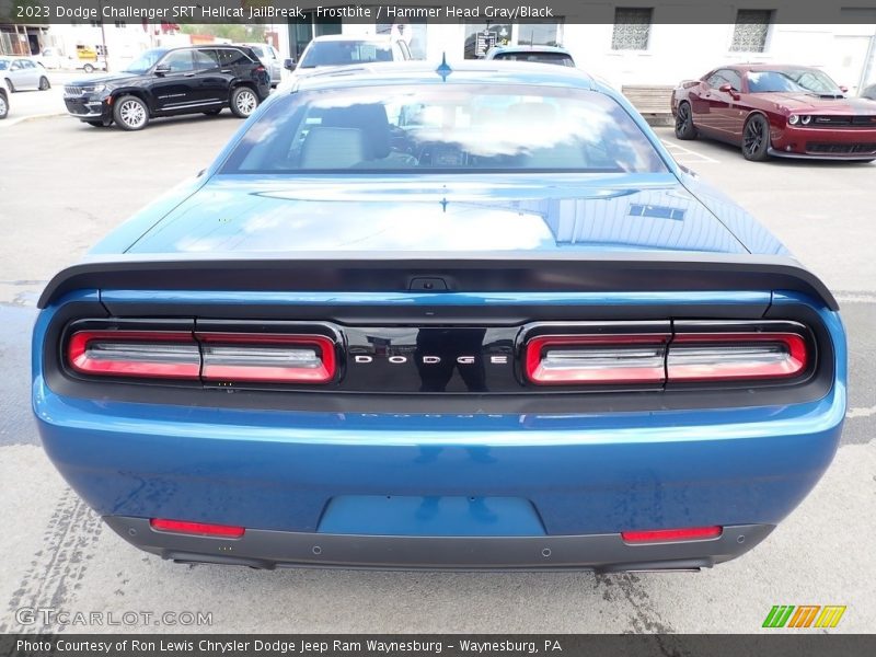 Frostbite / Hammer Head Gray/Black 2023 Dodge Challenger SRT Hellcat JailBreak