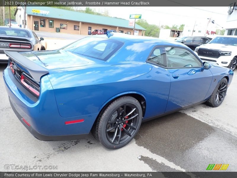 Frostbite / Hammer Head Gray/Black 2023 Dodge Challenger SRT Hellcat JailBreak
