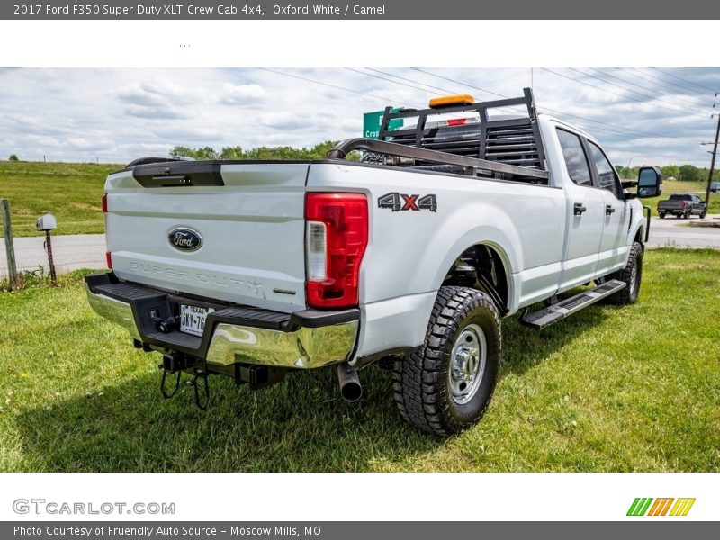 Oxford White / Camel 2017 Ford F350 Super Duty XLT Crew Cab 4x4