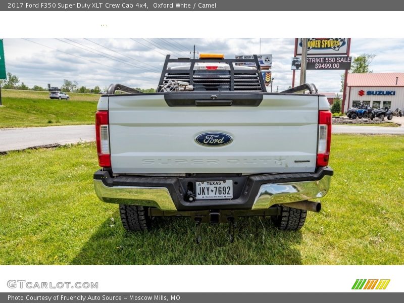 Oxford White / Camel 2017 Ford F350 Super Duty XLT Crew Cab 4x4