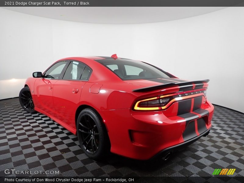 Torred / Black 2021 Dodge Charger Scat Pack
