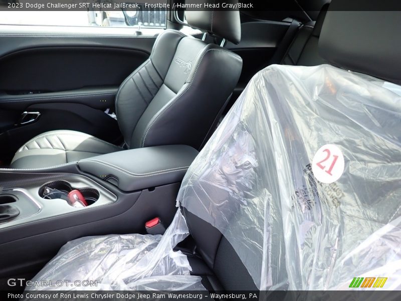 Frostbite / Hammer Head Gray/Black 2023 Dodge Challenger SRT Hellcat JailBreak