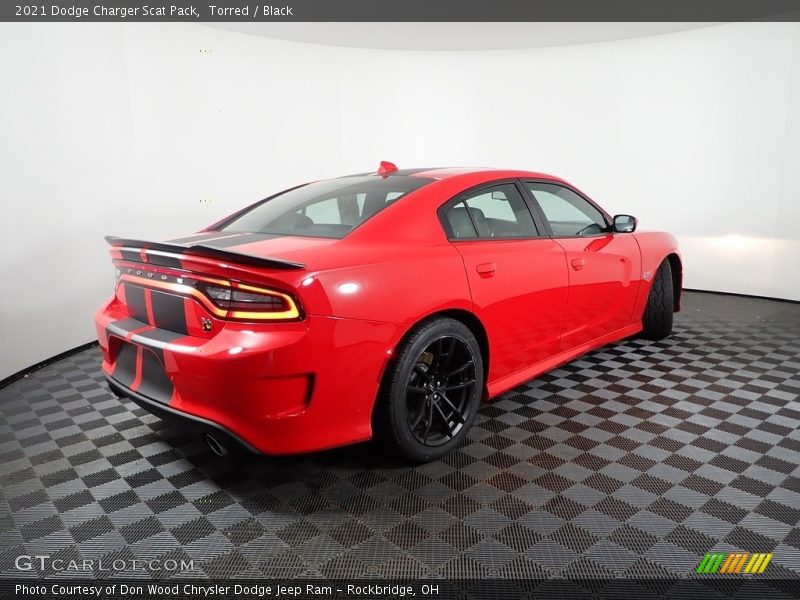 Torred / Black 2021 Dodge Charger Scat Pack