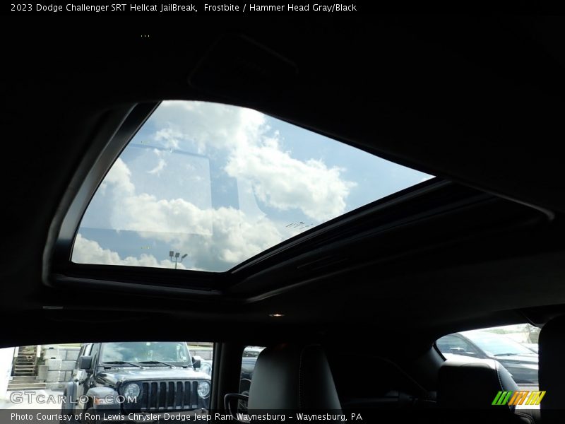 Frostbite / Hammer Head Gray/Black 2023 Dodge Challenger SRT Hellcat JailBreak