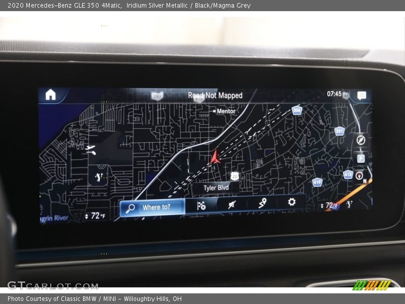 Iridium Silver Metallic / Black/Magma Grey 2020 Mercedes-Benz GLE 350 4Matic