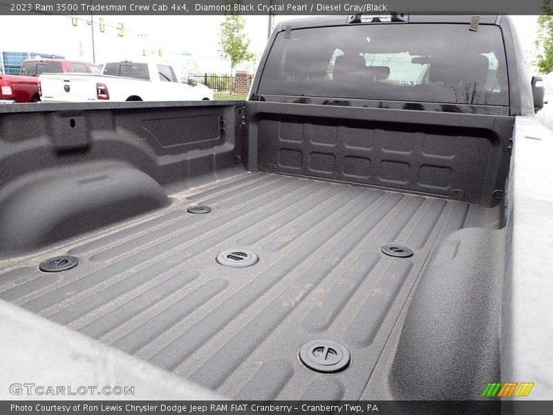Diamond Black Crystal Pearl / Diesel Gray/Black 2023 Ram 3500 Tradesman Crew Cab 4x4