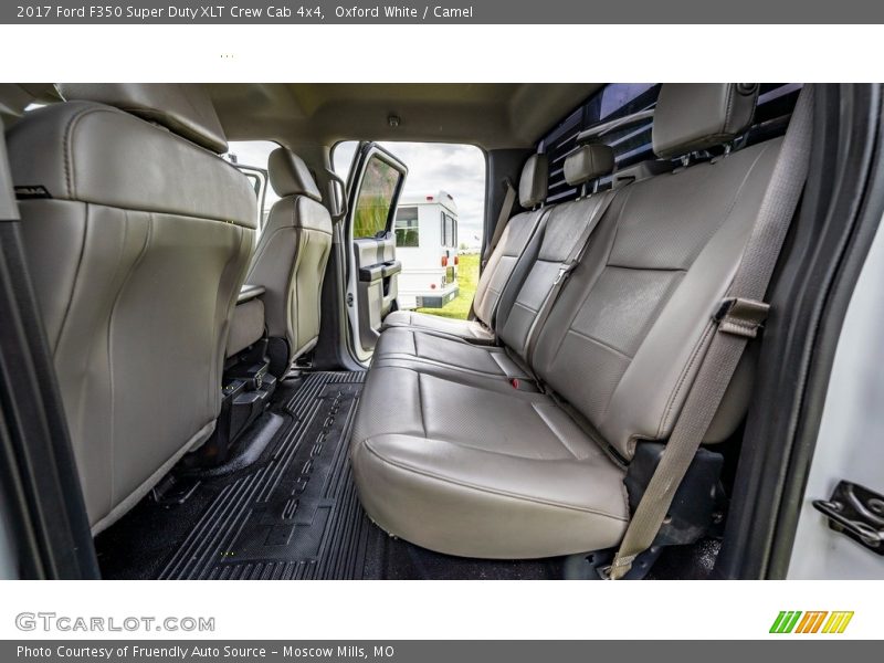 Oxford White / Camel 2017 Ford F350 Super Duty XLT Crew Cab 4x4