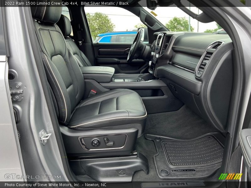 Front Seat of 2022 1500 Limited Crew Cab 4x4