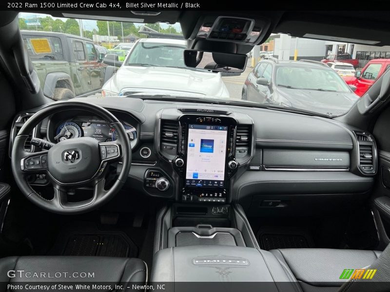 Dashboard of 2022 1500 Limited Crew Cab 4x4