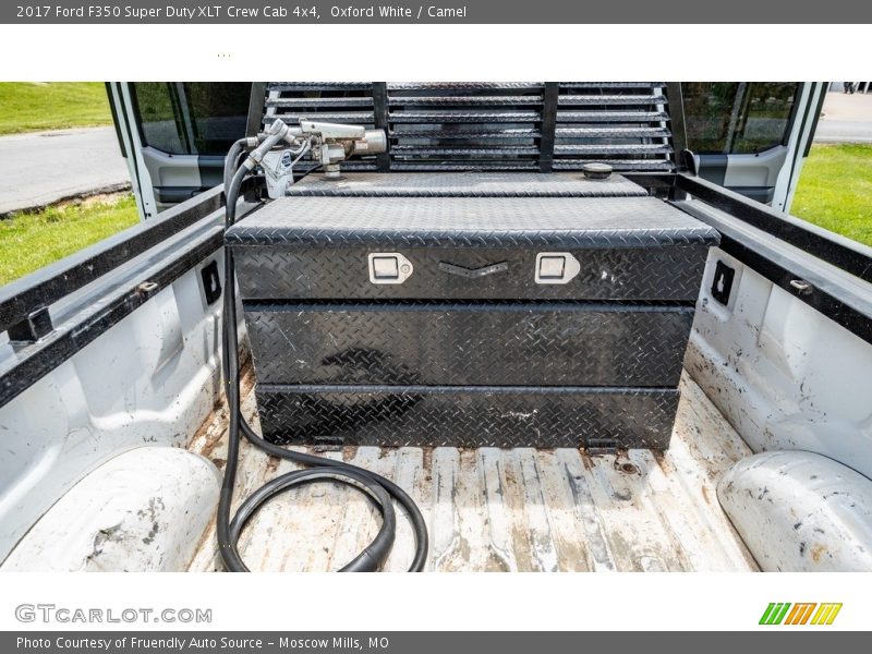 Oxford White / Camel 2017 Ford F350 Super Duty XLT Crew Cab 4x4